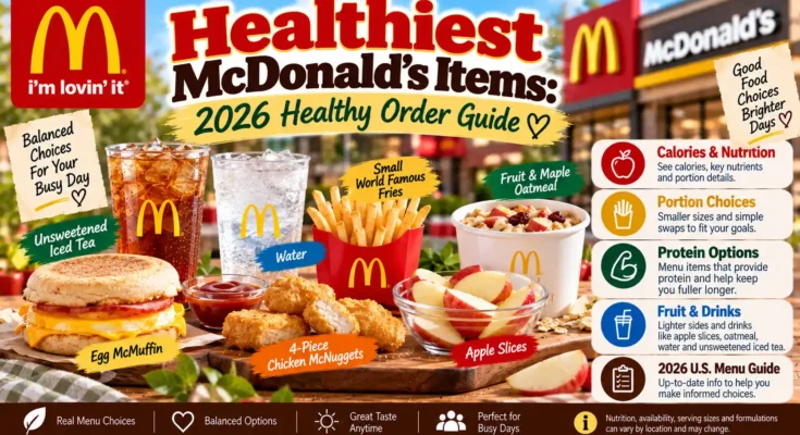 Healthiest McDonald’s Items: 2026 Healthy Order Guide