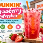 Dunkin Strawberry Refresher: Ingredients, Caffeine, Calories, and Ordering Guide