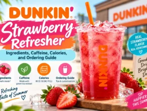 Dunkin Strawberry Refresher: Ingredients, Caffeine, Calories, and Ordering Guide