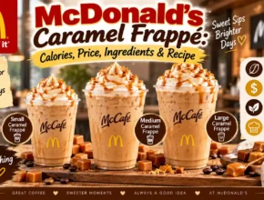McDonald’s Caramel Frappé: Calories, Price, Ingredients & Recipe
