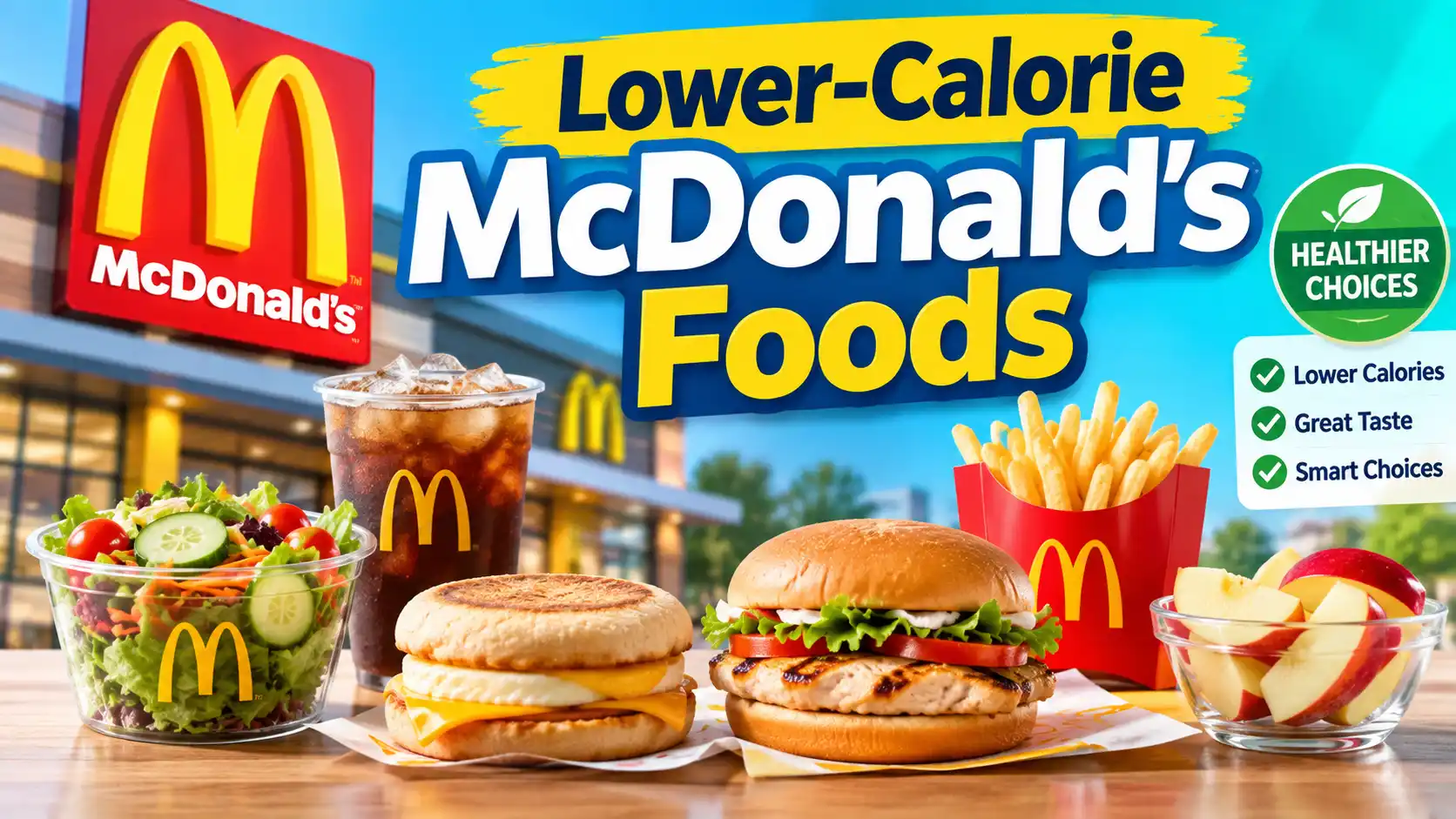 Lower-Calorie McDonald’s Foods