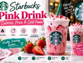 Starbucks Pink Drink: Calories, Price & Cold Foam