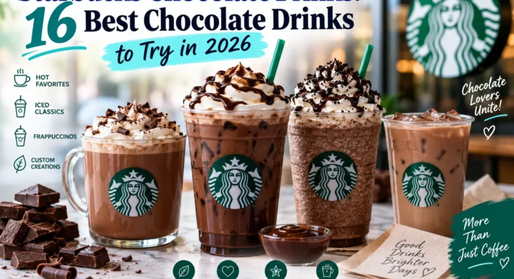 Starbucks Chocolate Drinks: 16 Best Chocolate Drinks to Try in 2026