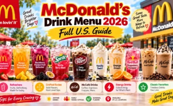 McDonald’s Drink Menu 2026: Full U.S. Guide