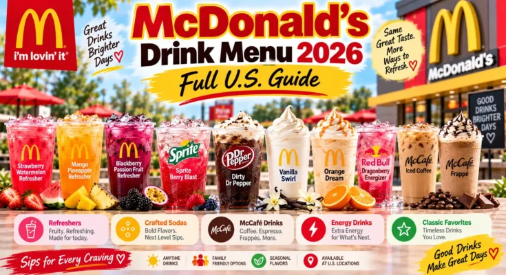 McDonald’s Drink Menu 2026: Full U.S. Guide