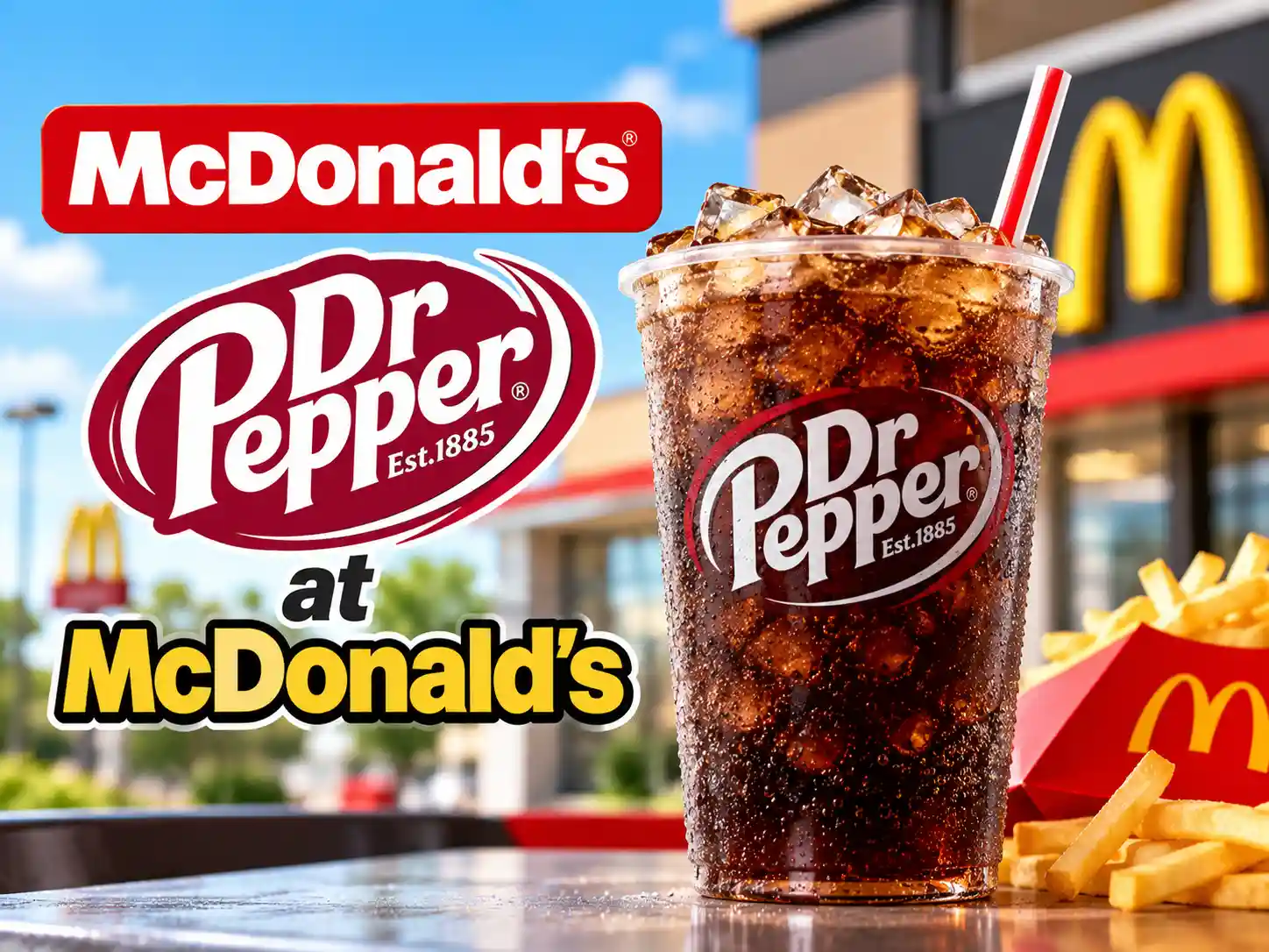Dr Pepper at McDonald's
