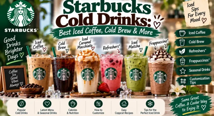 Starbucks Cold Drinks: Best Iced Coffee, Cold Brew & More
