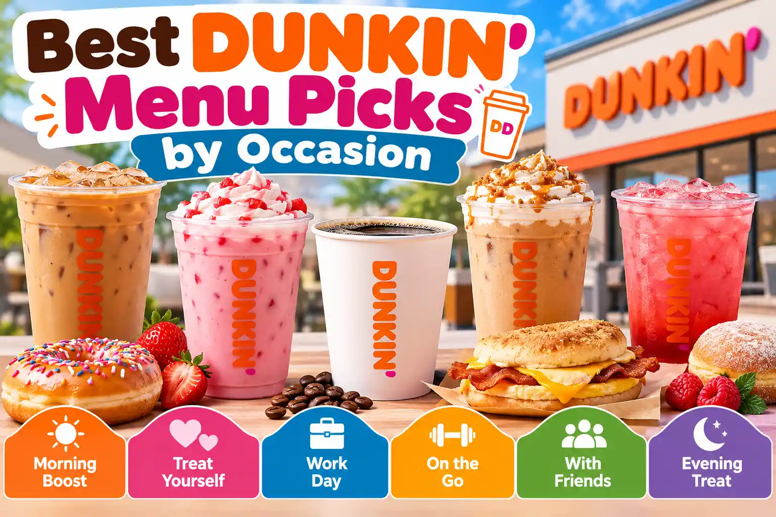 Best Dunkin Menu Picks by Occasion