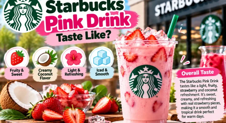What Does the Starbucks Pink Drink Taste Like?