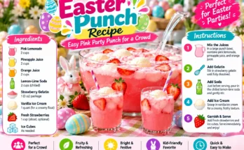 Easter Punch Recipe: Easy Pink Party Punch for a Crowd