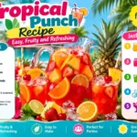 Tropical Punch Recipe: Easy, Fruity and Refreshing